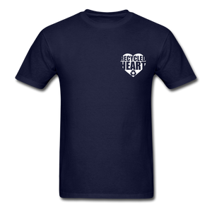 Unisex- Recycled Heart - navy