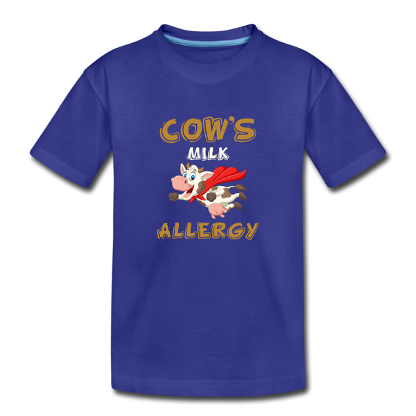 Youth- Cow's Milk Allergy - royal blue