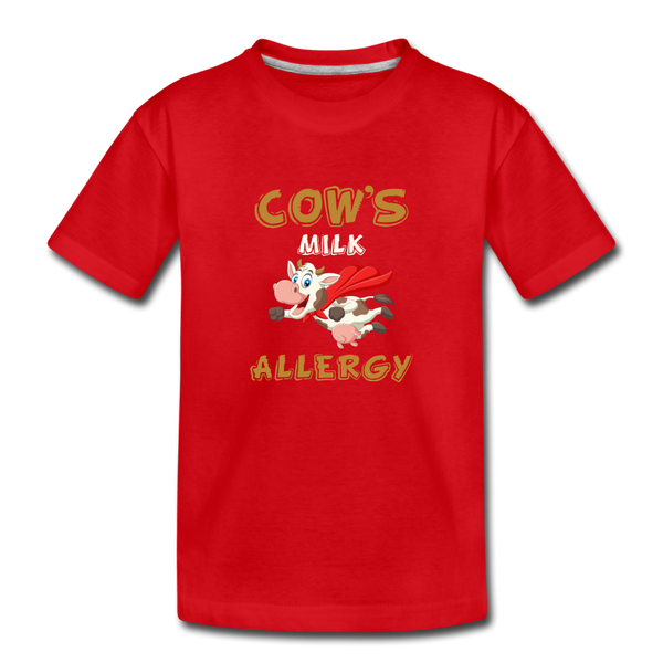 Youth- Cow's Milk Allergy - red