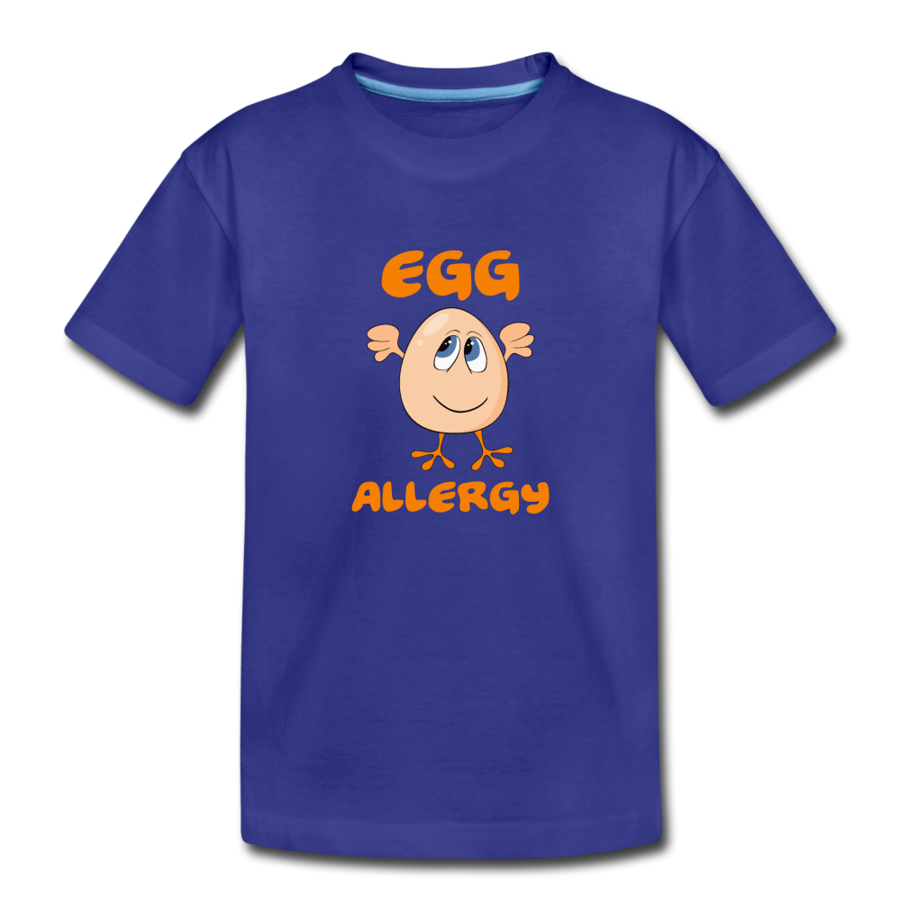 Youth- Egg Allergy - royal blue