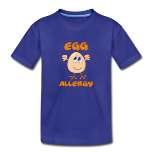 Youth- Egg Allergy - royal blue