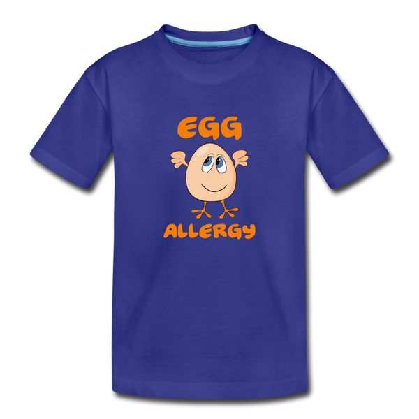 Youth- Egg Allergy - royal blue