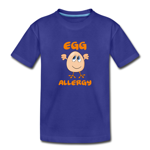 Youth- Egg Allergy - royal blue