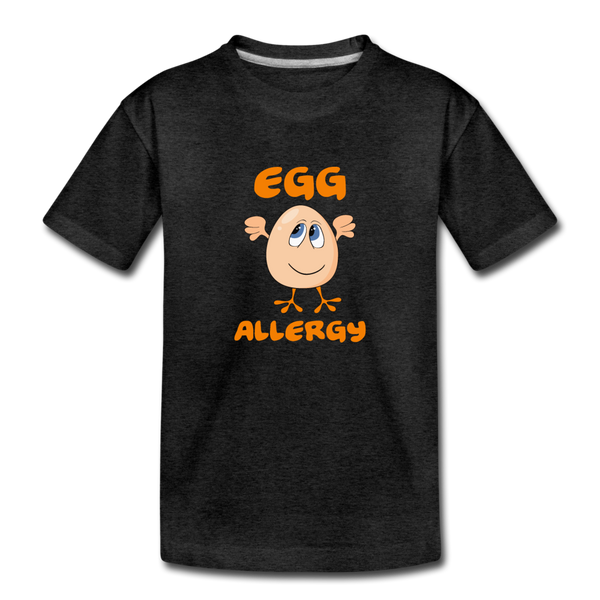 Youth- Egg Allergy - charcoal gray