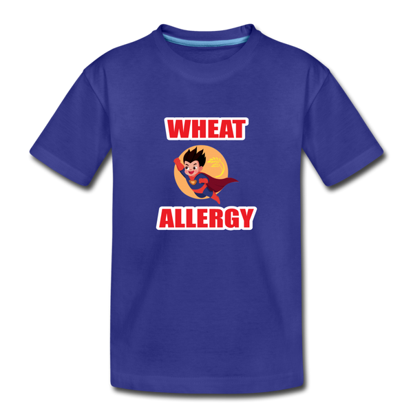 Youth- Wheat Allergy - royal blue