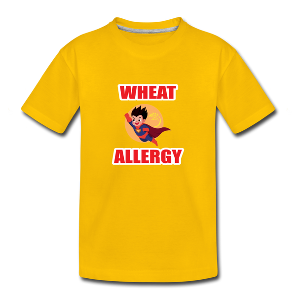 Youth- Wheat Allergy - sun yellow