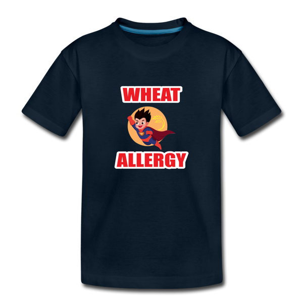 Youth- Wheat Allergy - deep navy