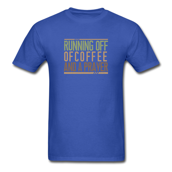 Unisex- Plus a Prayer - royal blue