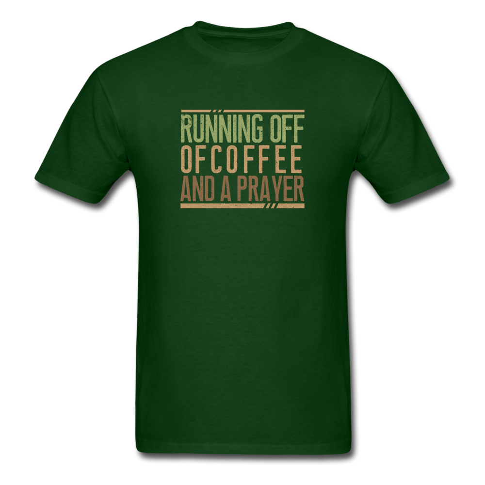 Unisex- Plus a Prayer - forest green