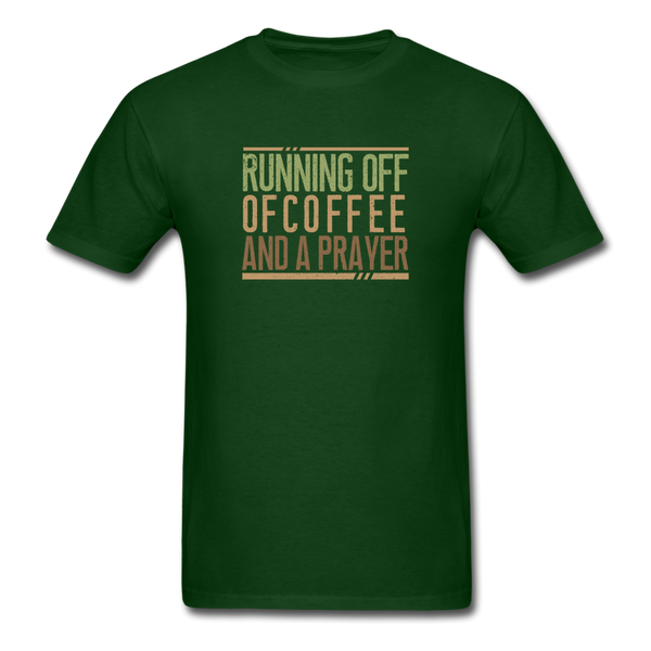 Unisex- Plus a Prayer - forest green