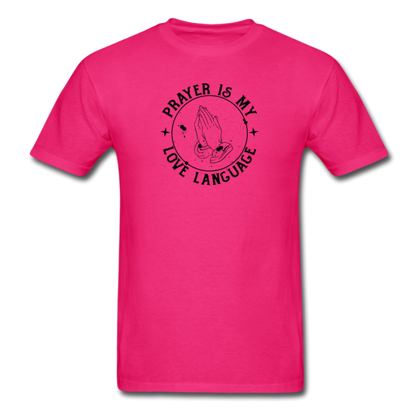 Unisex- Prayer Is... - fuchsia