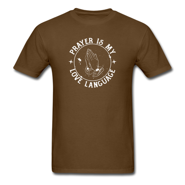 Unisex- Prayer Is... - brown