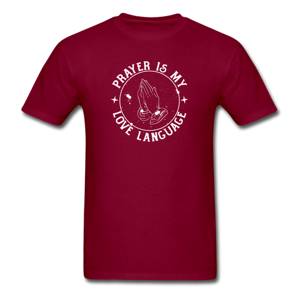 Unisex- Prayer Is... - burgundy